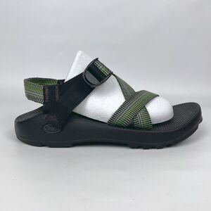 Chaco Z/1 Classic Sandal Men's 10 Black w/ Sawgrass Straps Vibram Hiking Outdoor